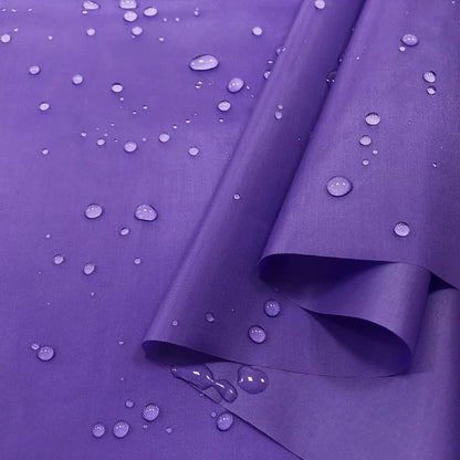 Waterproof Fabric, 150cm Polyester for Umbrellas, Tents & Curtains - Purple