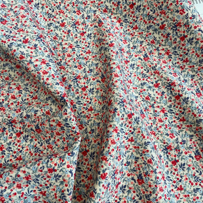 Printed Cotton Corduroy Fabric, for Dresses & Cushions