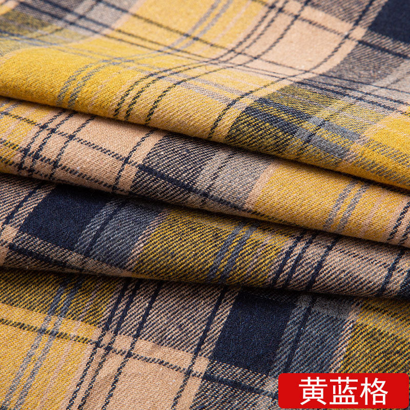 Plaid Flannel - Blue White