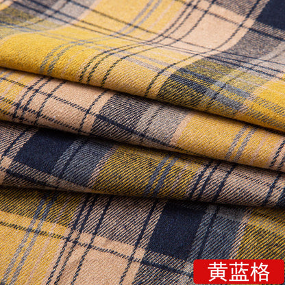 Plaid Flannel - Blue White