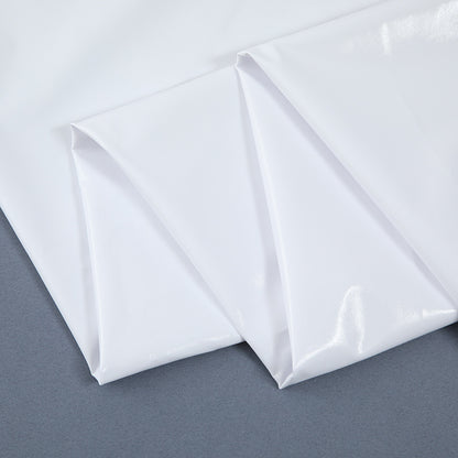 Holographic Stretch Stage Fabric, for Costumes & Backdrops - Matte White