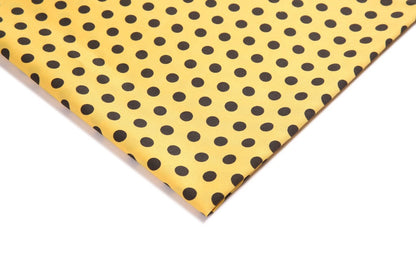 Diagonal Dot Polyester Fabric, Twill-Spot Cloth for Outdoor Apparel - Yellow