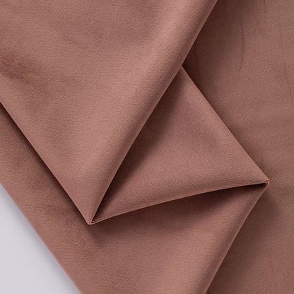 Pink Velvet Fabric, 17 Colors for Sofa Covers, Curtains & Backdrops - Light Taupe