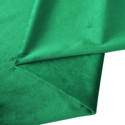 Thickened Velvet Fabric, 17 Colors for Sofa Covers, Curtains & Pillows - Dark Green