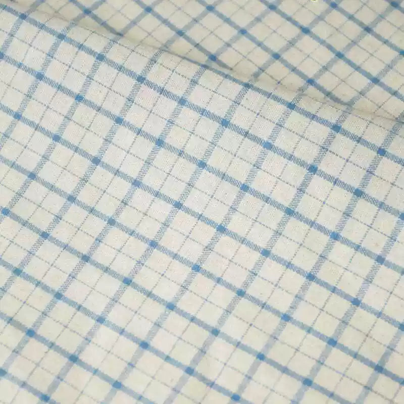 Cotton Yarn-Dyed Check Fabric, for Shirts & Table Linens