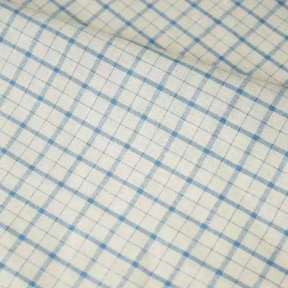 Cotton Yarn-Dyed Check Fabric, for Shirts & Table Linens