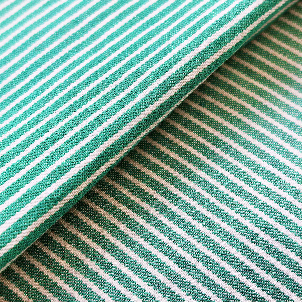 Yarn-Dyed Denim Fabric, Striped, 59 in Wide