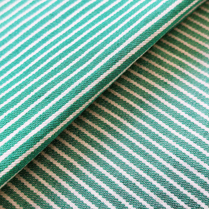 Yarn-Dyed Denim Fabric, Striped, 59 in Wide