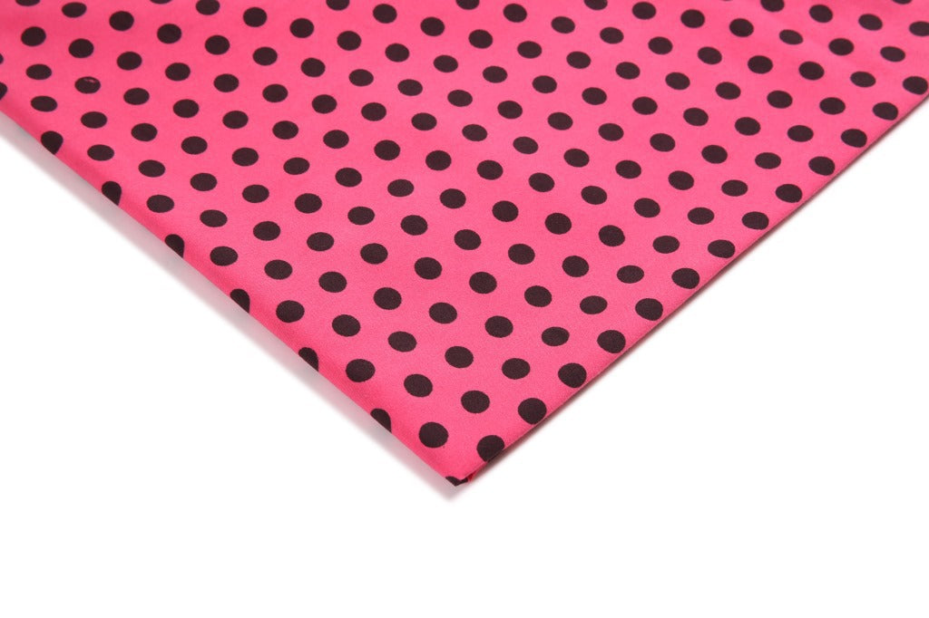 Diagonal Dot Polyester Fabric, Twill-Spot Cloth for Outdoor Apparel - Tomato Red
