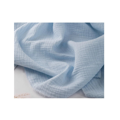 Double Crinkle Gauze Cotton, Solid Cloth for Bibs & Blankets