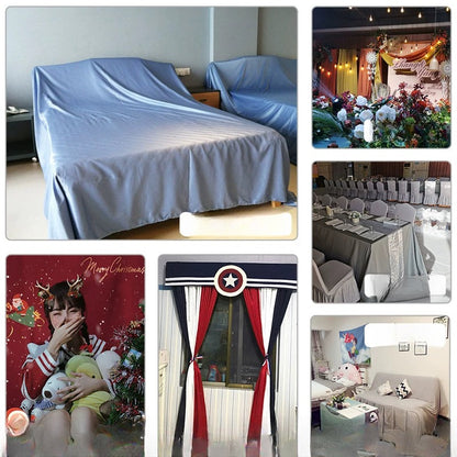 Dust Cover Fabric, Wide 315cm Polyester for Furniture & Storage
