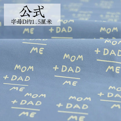 Brushed Cotton Flannel Fabric, Kids Prints, for Kids' Wear, Pajamas & DIY - Formula Print