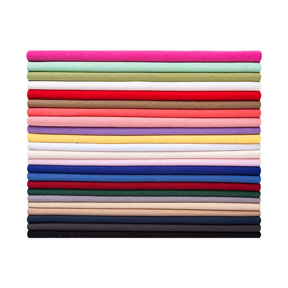 Cotton Lining Fabric, Plain Solid, for Baby Clothing, Dresses & Linings
