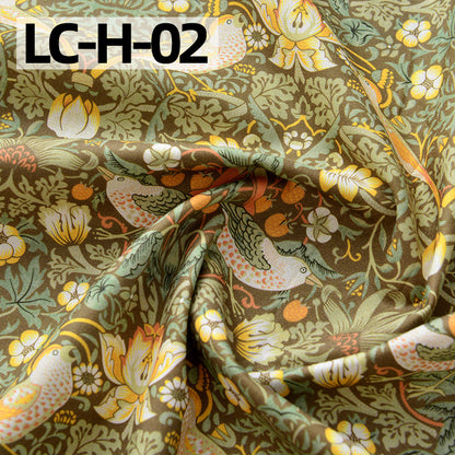 Floral Cotton Plain Fabric - Shirt & Dress by the Yard - LC-H-02