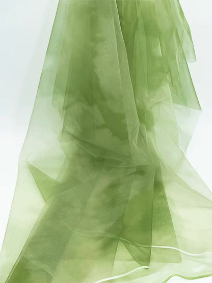 Ombre Soft Net Fabric, Gradient Sheer Mesh for Classroom & Crafts