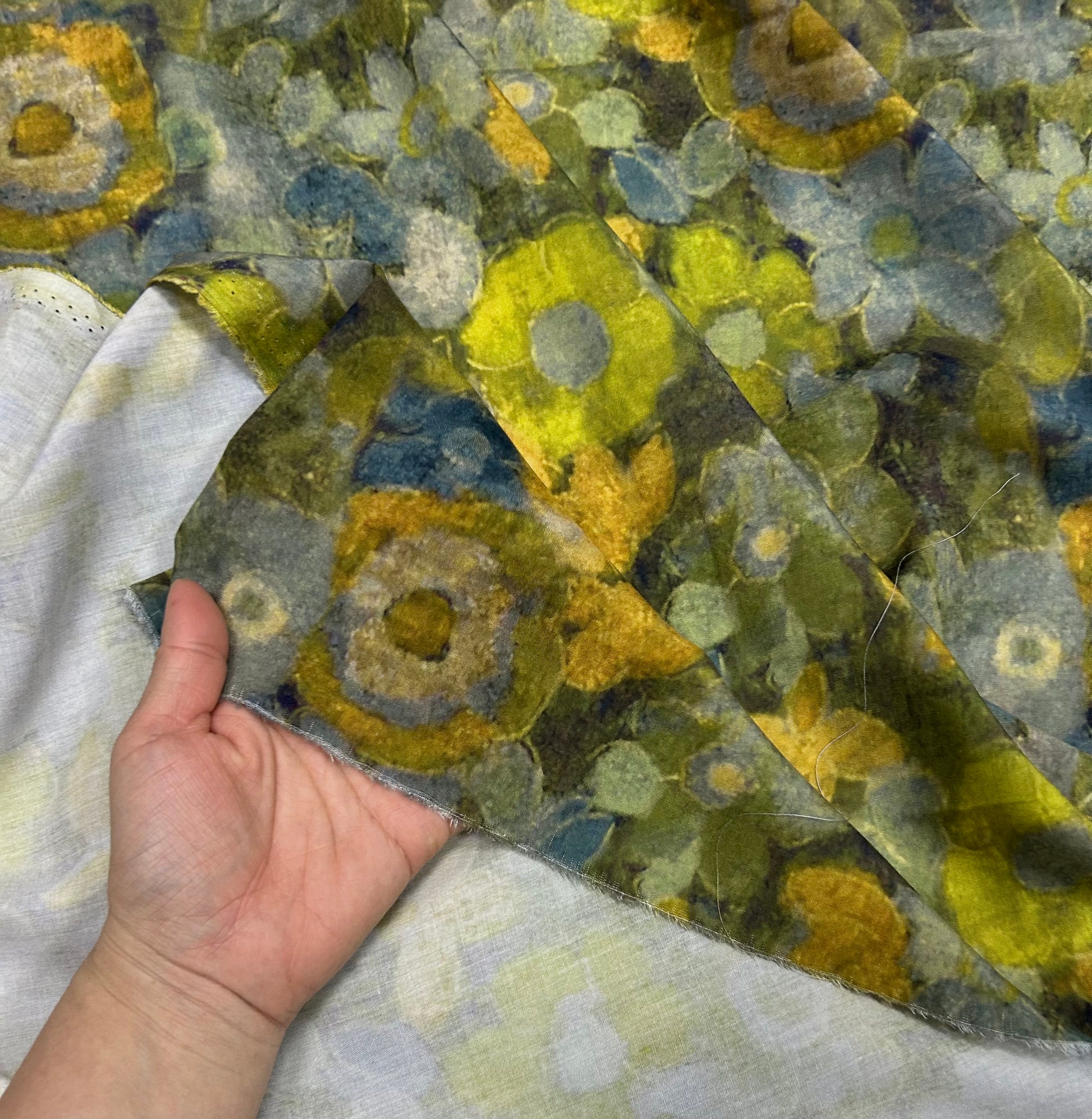 Rayon Fabric, Monet Morandi Floral, for Dresses & Pants