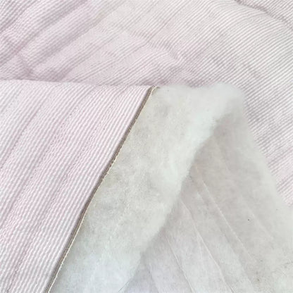 Quilted Polyester Stripe Fabric, for Bags & Pouches