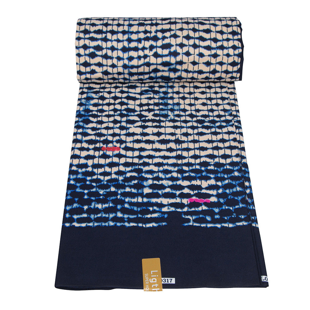 African Wax Print Fabric, Double-Sided Polyester (FP6605)