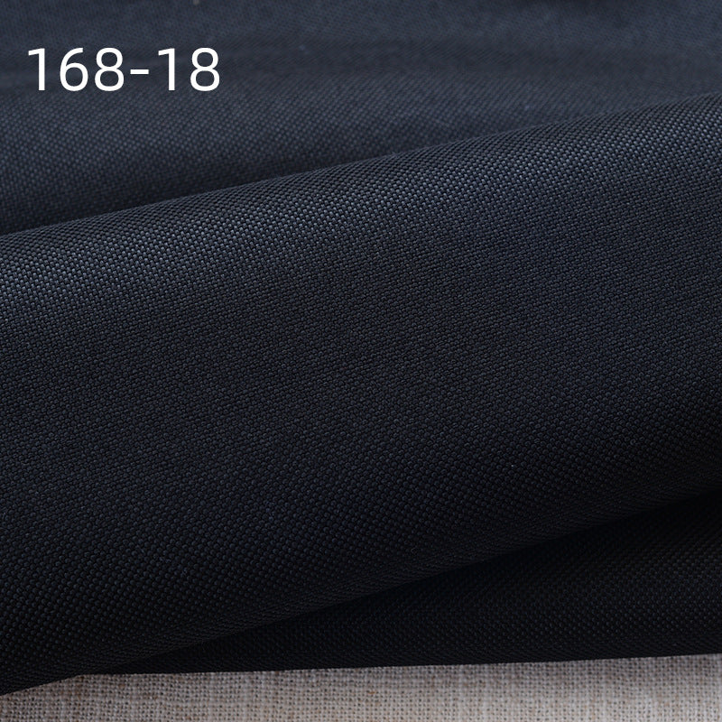 Faux Linen Upholstery Fabric by the Yard - Thick Sofa & Decor - 168-18 Black
