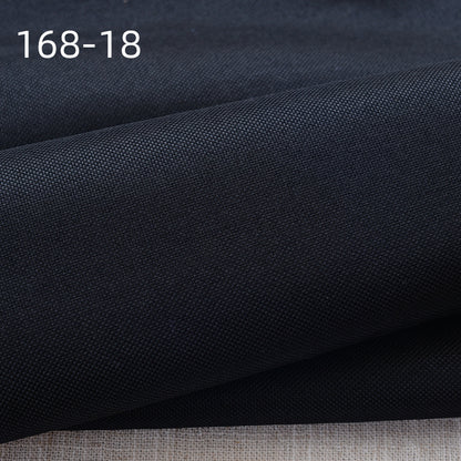 Faux Linen Upholstery Fabric by the Yard - Thick Sofa & Decor - 168-18 Black