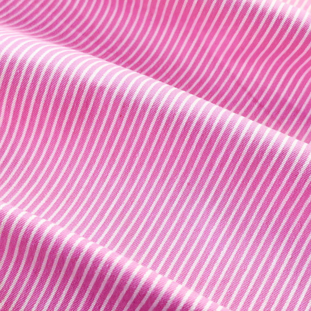 Yarn-Dyed Denim Fabric, Striped, 59 in Wide