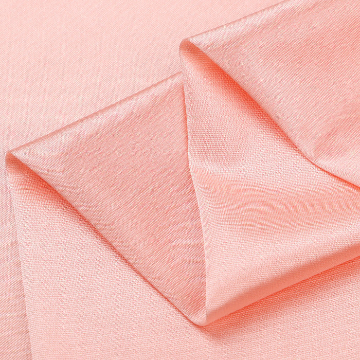 Stretch Knit Lining Fabric, Soft Underskirt Cloth for Skirts & Dresses - Coral Pink