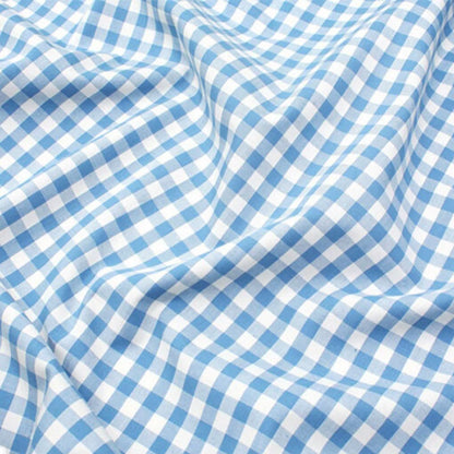 Korean Cotton Check Fabric for Tablecloths, Curtains & Picnic