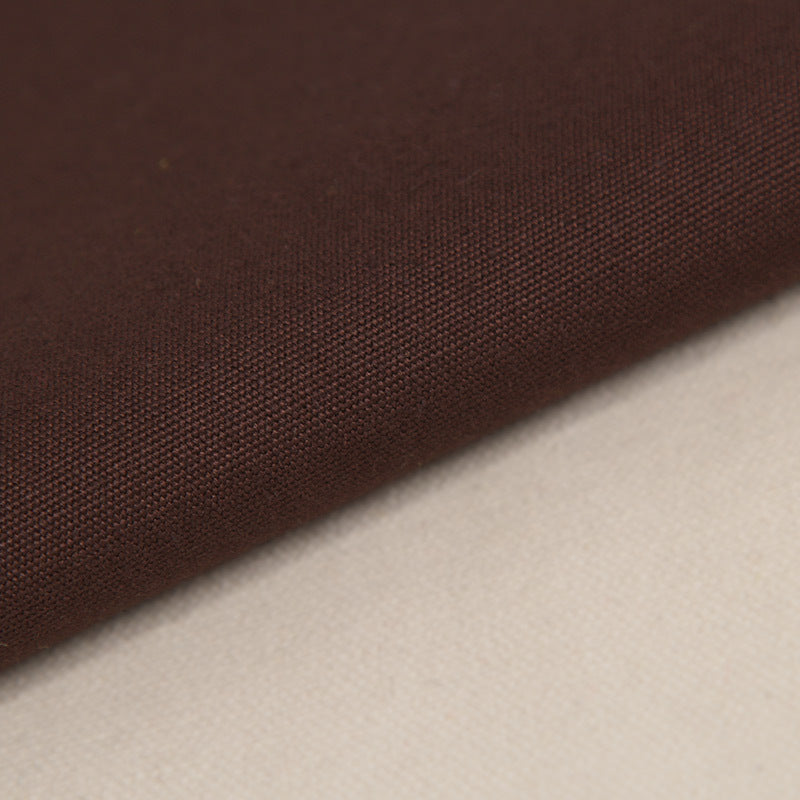 Heavy Cotton Canvas Fabric, 8oz Plain Weave for Bags & Upholstery - Coffee 47#