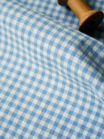 Cotton Yarn-Dyed Check Fabric, for Shirts & Table Linens