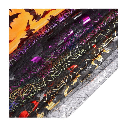Spider Web Mesh Fabric by the Yard - Halloween Costume & Decor