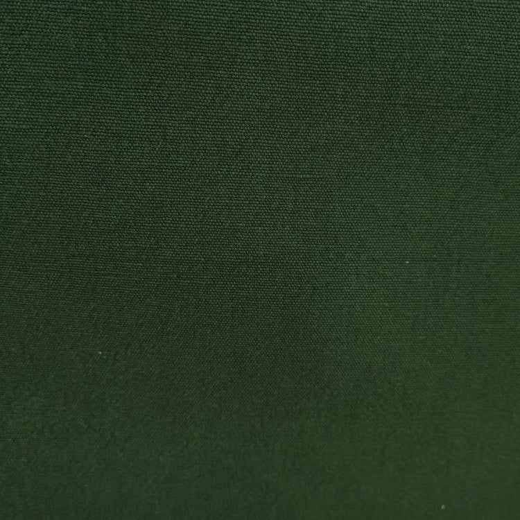 Heavy Linen Cotton Fabric, Solid, 55 in Wide - Green