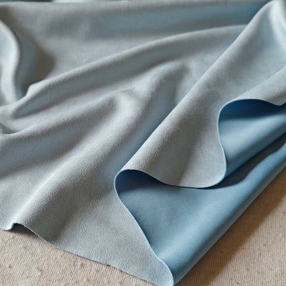 Stretch Suede Fabric, 23 Colors for Jackets, DIY Bags & Sofa Covers - Sky Blue 76#