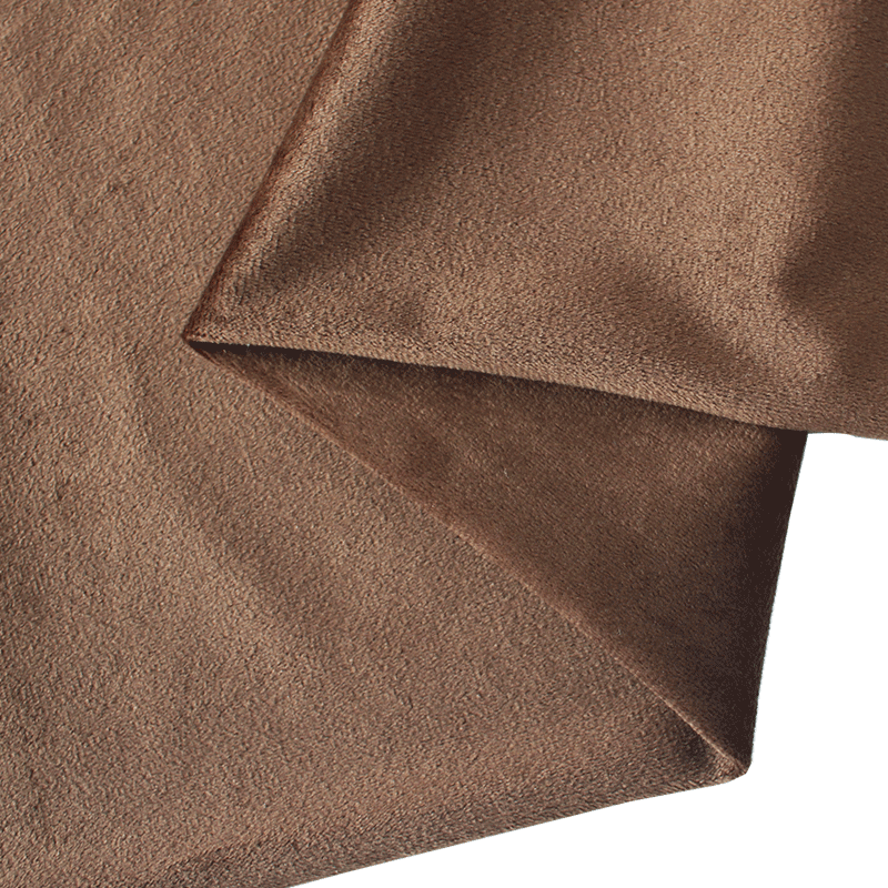 Thickened Velvet Fabric, 17 Colors for Sofa Covers, Curtains & Pillows - Dark Brown