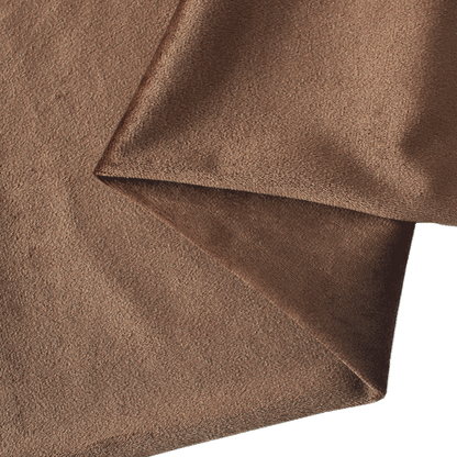 Thickened Velvet Fabric, 17 Colors for Sofa Covers, Curtains & Pillows - Dark Brown