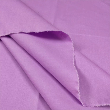 Combed Cotton Shirting, 40s Poplin, 59 in Wide - Purple