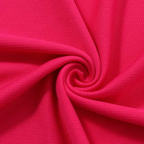 Moisture-Wicking Birdseye Polyester Knit Fabric, 4-Way Stretch - Color 13