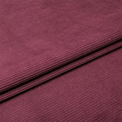 Stretch Corduroy Fabric, 22 Colors for Shirts, Trousers & Sofa Covers - Wine Red