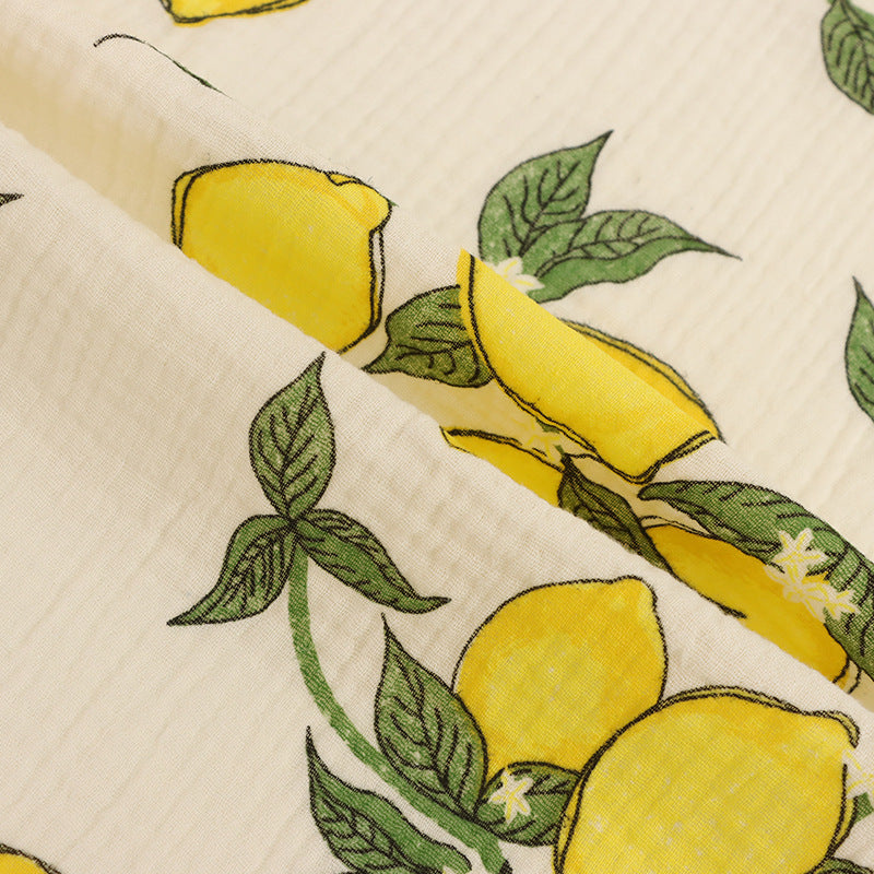 Cotton Double Gauze Fabric, Floral & novelty Prints (5)