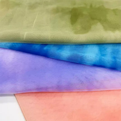 Ombre Soft Net Fabric, Gradient Sheer Mesh for Classroom & Crafts