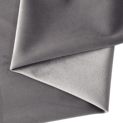 Thickened Velvet Fabric, 17 Colors for Sofa Covers, Curtains & Pillows - Medium Grey