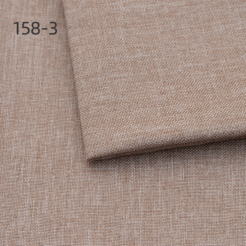 Heavy Linen-Look Upholstery Fabric by the Yard - Sofa & Pillow - 158-3