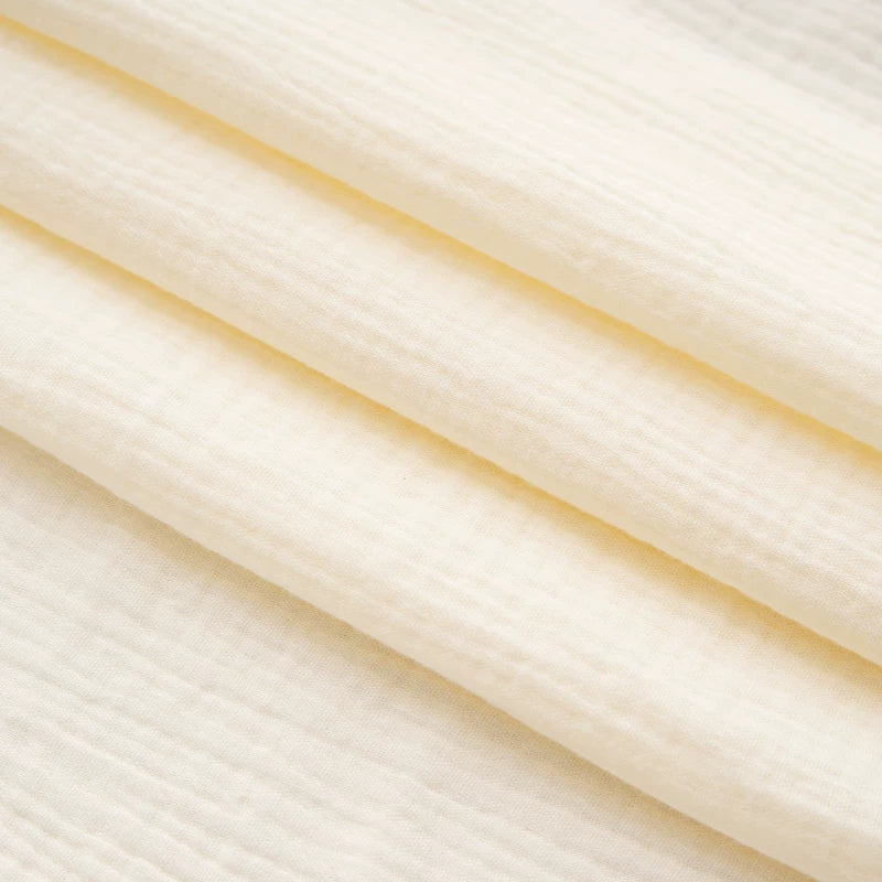 Cotton Double Gauze Fabric, for Baby Layering Pieces - Off White