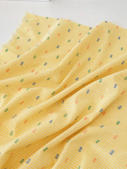 Cotton Clipped Floral Fabric, for Shirts & Dresses