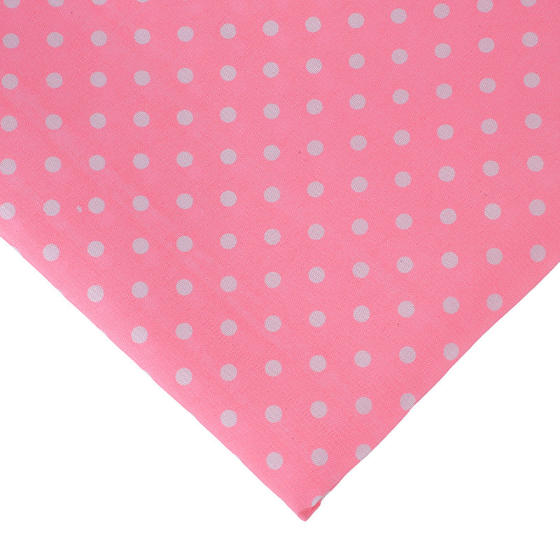 Floral Polyester Fabric - Bags & Craft by the Yard - Pink