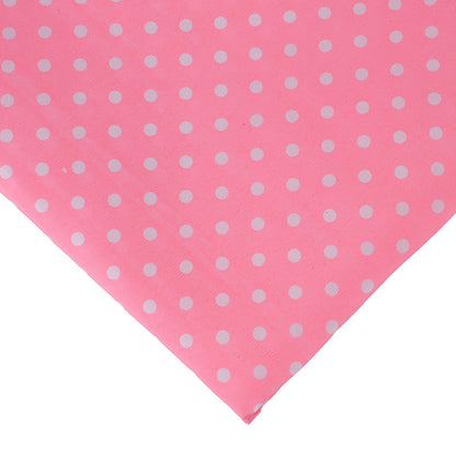 Floral Polyester Fabric - Bags & Craft by the Yard - Pink