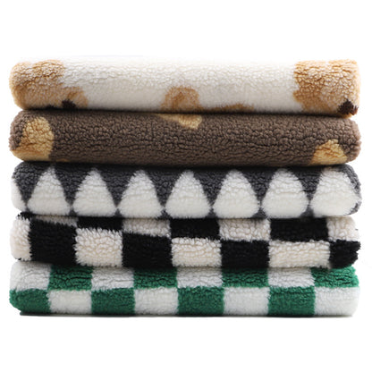 Printed Sherpa Fleece Fabric, Plush Warm Knit for Toys & Outerwear