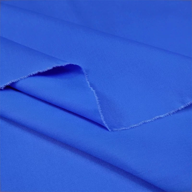 Combed Cotton Shirting, 40s Poplin, 59 in Wide - Royal Blue