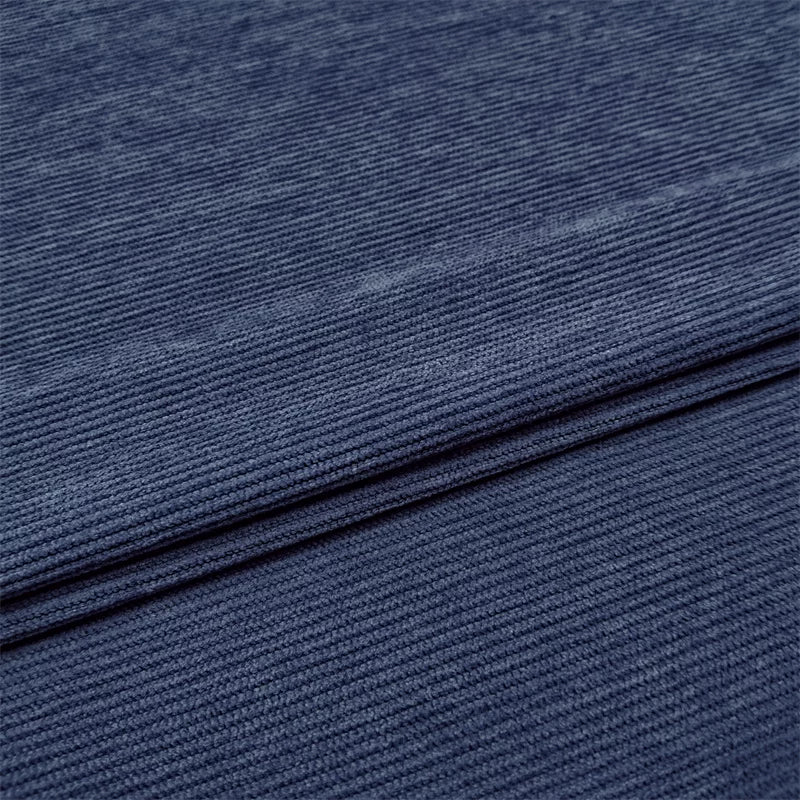 Stretch Corduroy Fabric, 22 Colors for Shirts, Trousers & Sofa Covers - Nile Blue