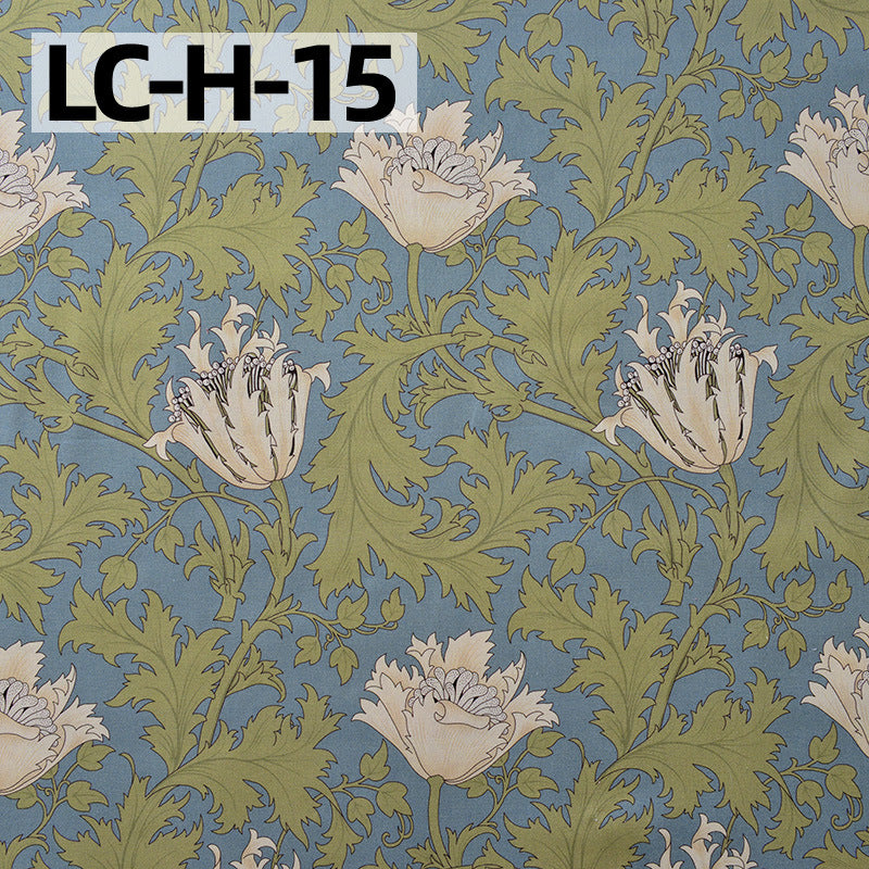 Floral Cotton Plain Fabric - Shirt & Dress by the Yard