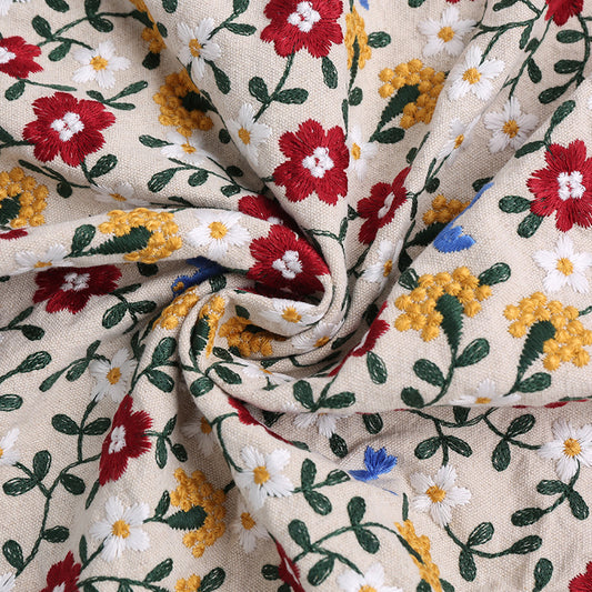 Hummingbird Garden Embroidered - 2